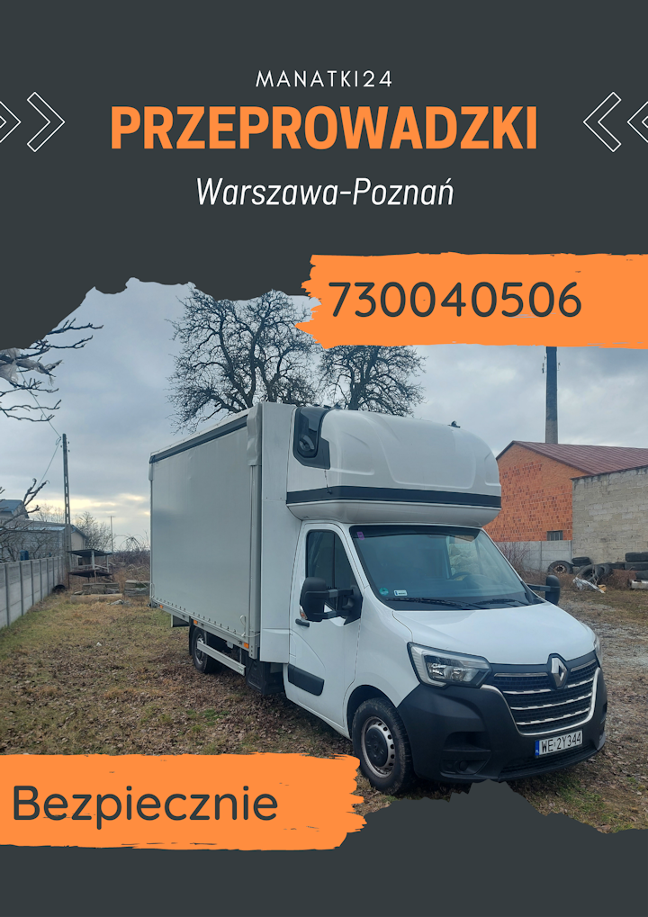 Przeprowadzki międzymiastowe Warszawa Poznań